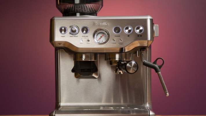 breville espresso machine clean me